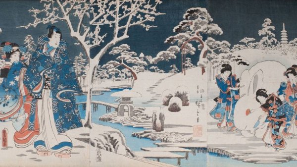 Искусство древней Японии укие-э