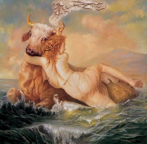 Симон ВУЭ похищение Европы