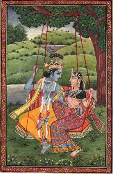 Могольская миниатюра Индия