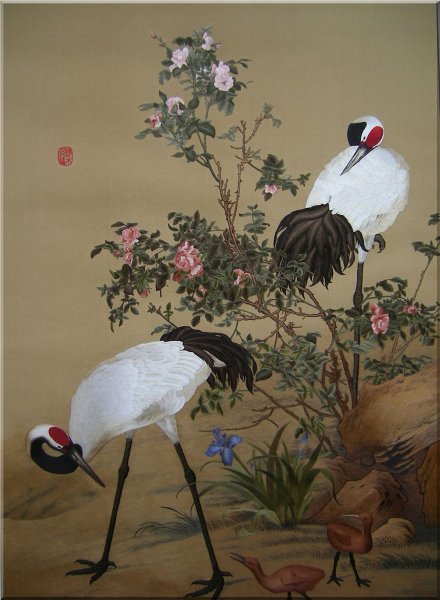 Сучжоуская китайская вышивка