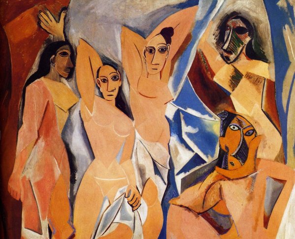Пабло Пикассо Авиньонские девицы 1907