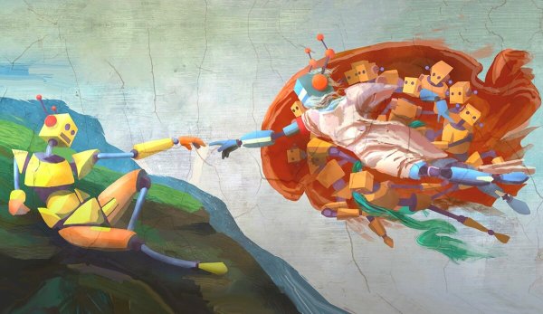 Живопись нейросети