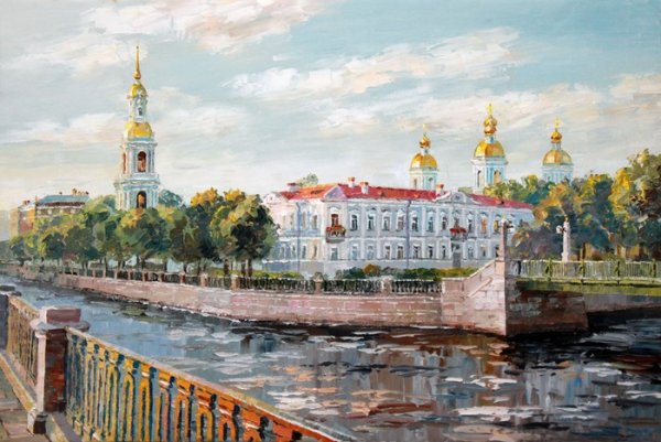 Никольский собор в Санкт-Петербурге живопись