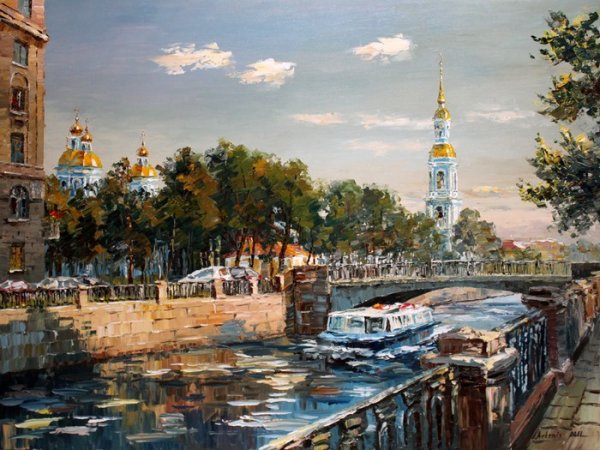 Никольский собор в Санкт-Петербурге живопись