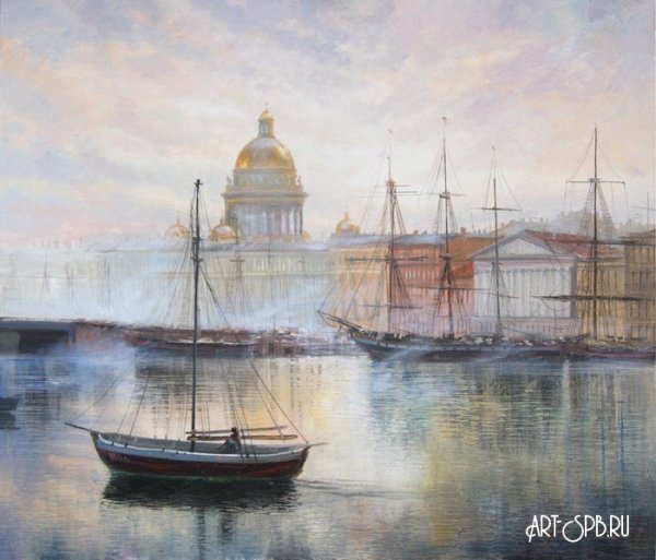 Художник Владимир Куликов картины Санкт-Петербург