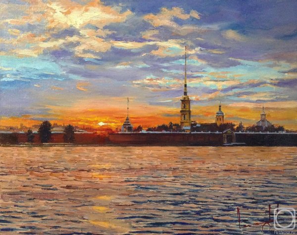 Питер картины Петропавловская крепость