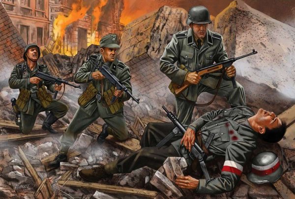 Солдат СС Вермахт арт