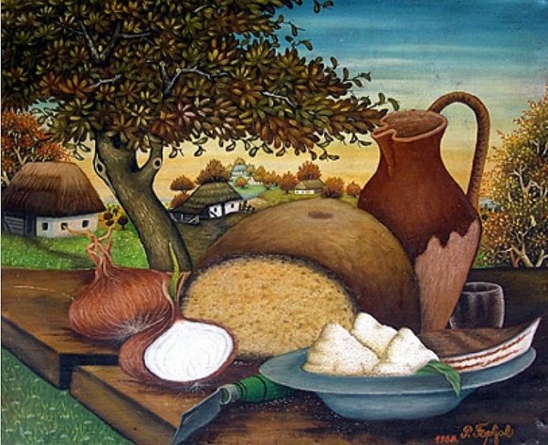 Югославские примитивисты художники