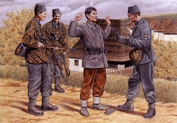 Партизаны Тито униформа