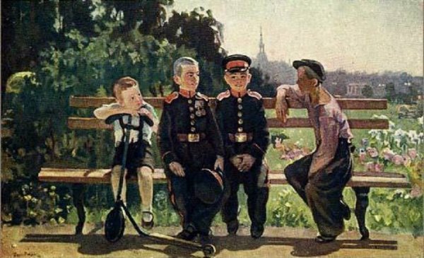 Богаевская картина суворовцы