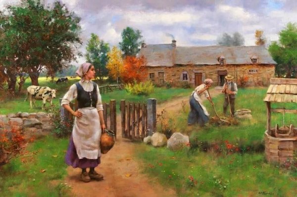 Художник Грегори Франк Харрис