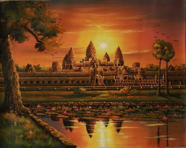 Картины Ангкор ват