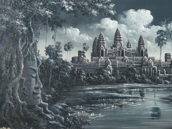 Картины Ангкор ват