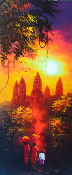 Картины из Камбоджи