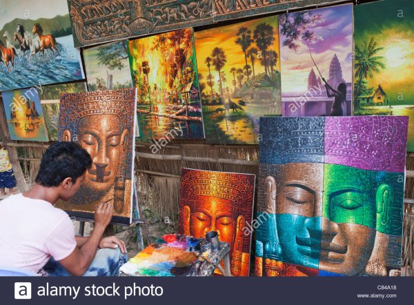 Камбоджийская живопись