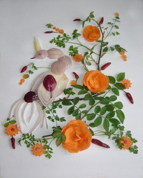 Луковая живопись Тамары Бондарь