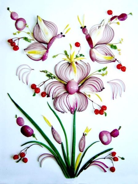 Картины из лука