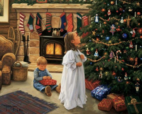 Зимние сюжеты в живописи