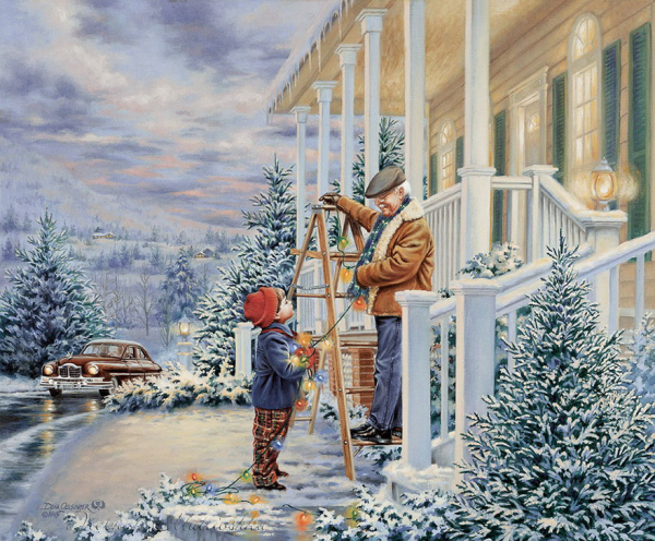 Картины Nicky Boehme Рождественские