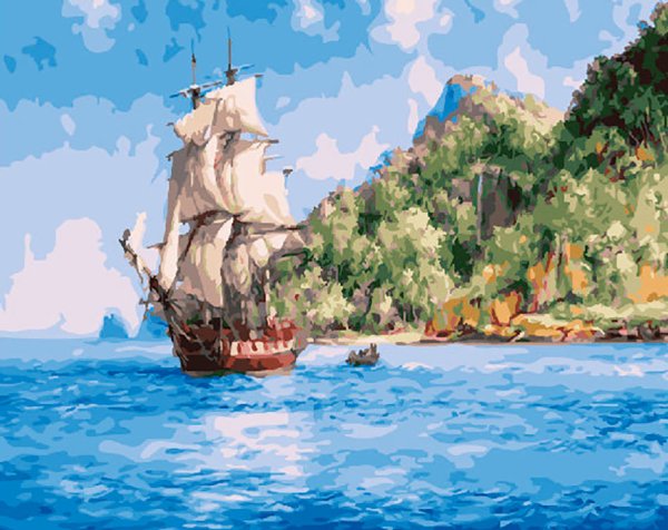 Доусон Монтегю парусник