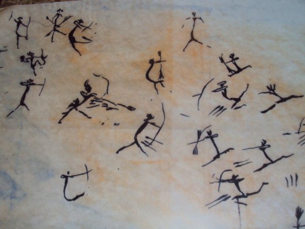 Ущелье Валлторта Испания Наскальная живопись