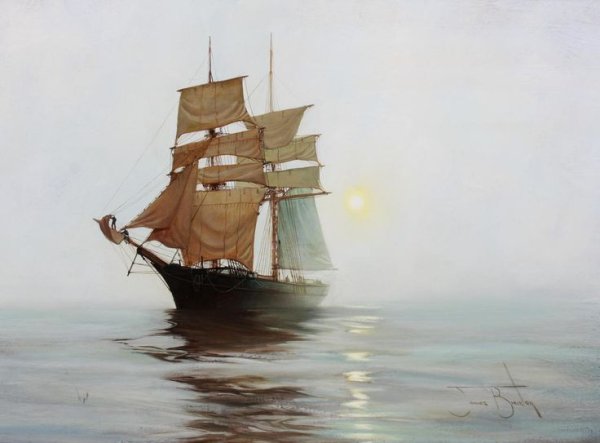 Джеймс Бреттон художник маринист