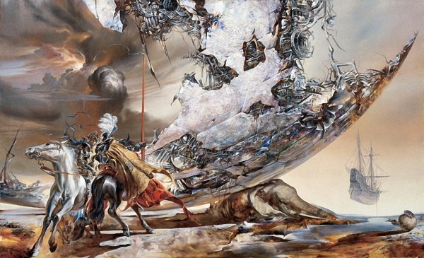 • Иероним Босх. Сад земных наслаждений. 1500-1505 Гг. музей Прадо, Мадрид