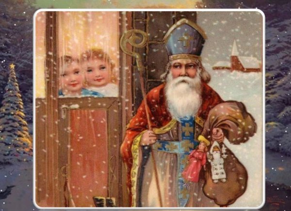 Николай Чудотворец дедушка Мороз
