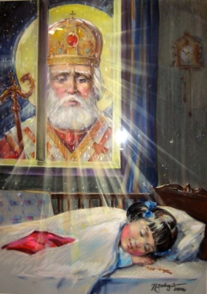 Святитель Николай картина