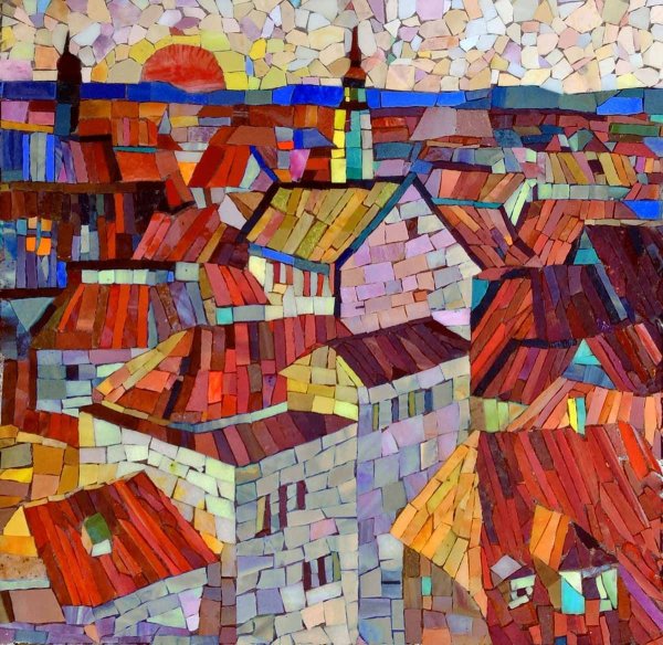 Мозаика живопись