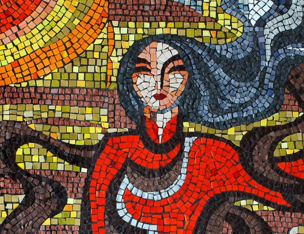 Монументальная мозаика Грузия