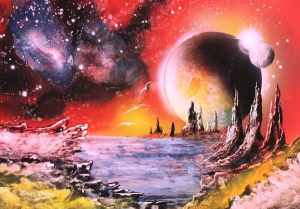 Сергей Крайнев картины космоса