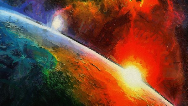 Космическая живопись: Николай Михайлович Кольчицкий