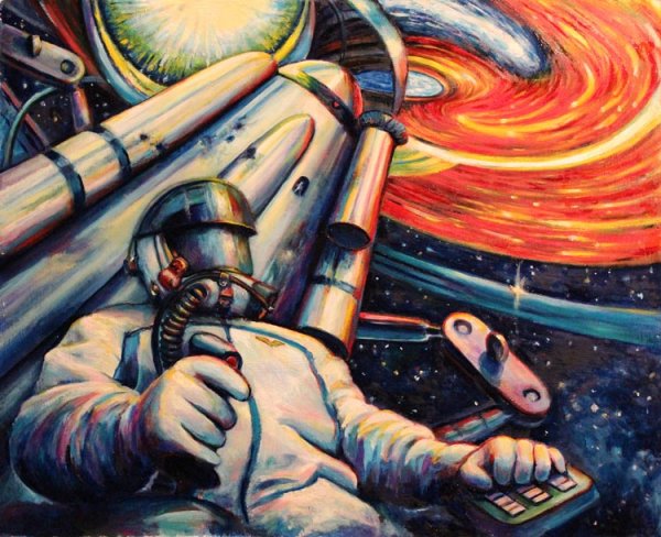 Картины о космосе известных художников