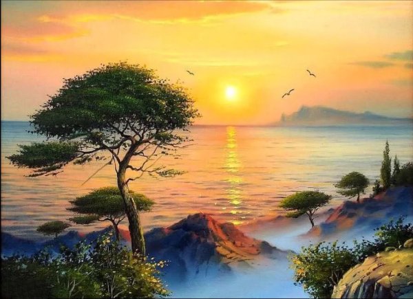 Морские картины Сергея Стоева