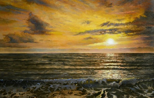 Балтийское море в картинах художников
