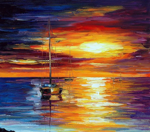 Леонид Афремов море