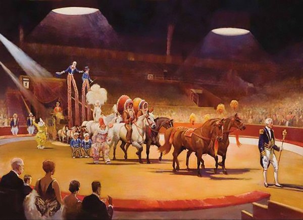 Первый цирк в Париже