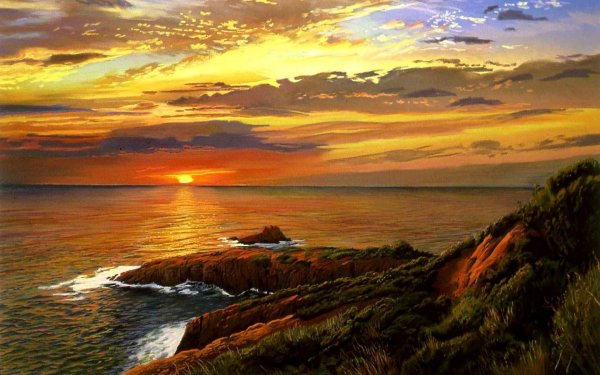 Пейзажи художника Артура Чартова