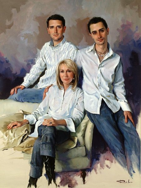 Ван Дейк портрет Снейдерса с женой