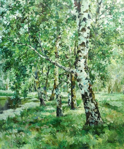 Суриков Берёзовая роща