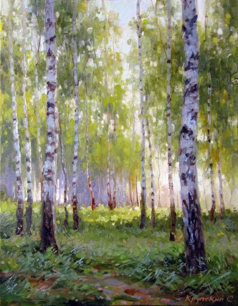 Сергей Крупский художник картины