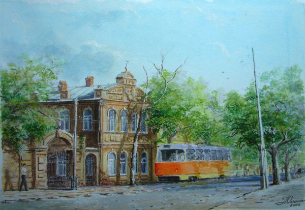 Художник пейзажа Астрахань