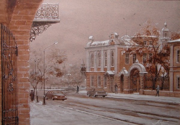 Астрахань в картинах художников