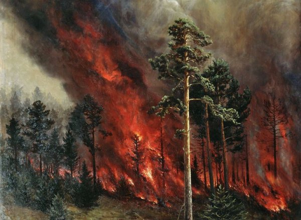 Алексей Денисов Уральский Лесной пожар