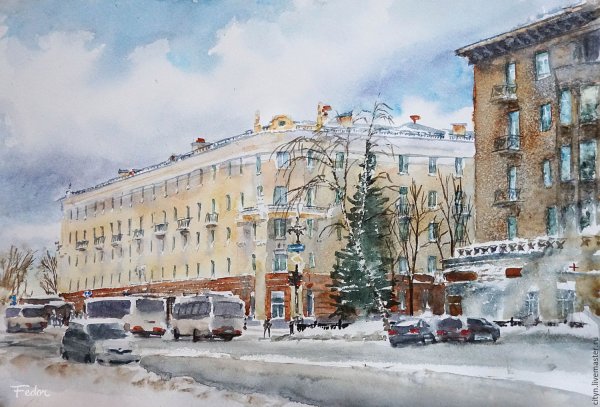 Пейзажи города Новокузнецка