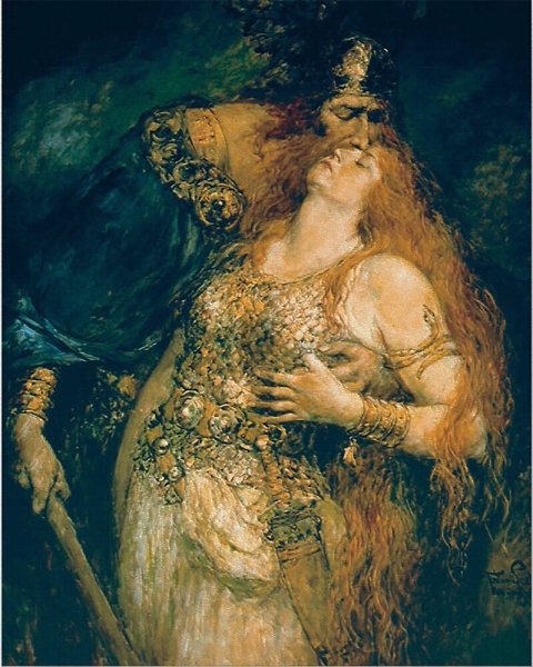 Валькирия Брунгильда Скандинавская мифология