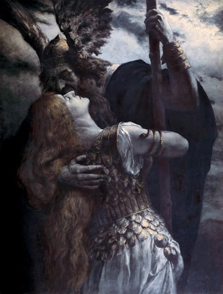 Валькирия Брунгильда Скандинавская мифология