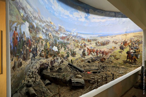 Штурм Азова диорама