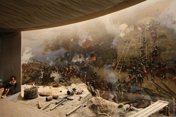 Диорама штурм Измаила